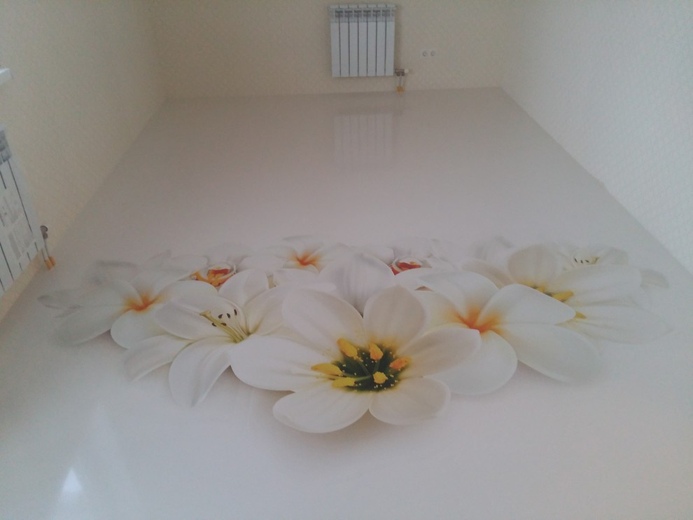 Полимерный пол в квартире.