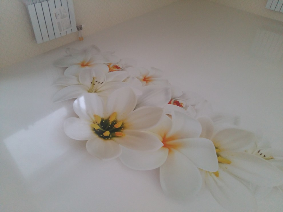 Полимерный пол в квартире.