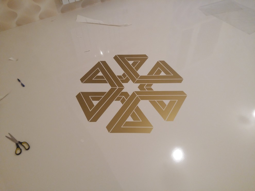 Полимерный пол в квартире.