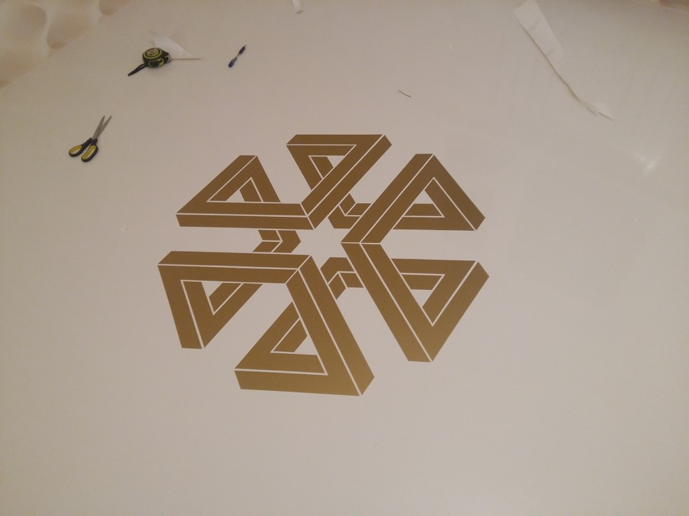 Полимерный пол в квартире.