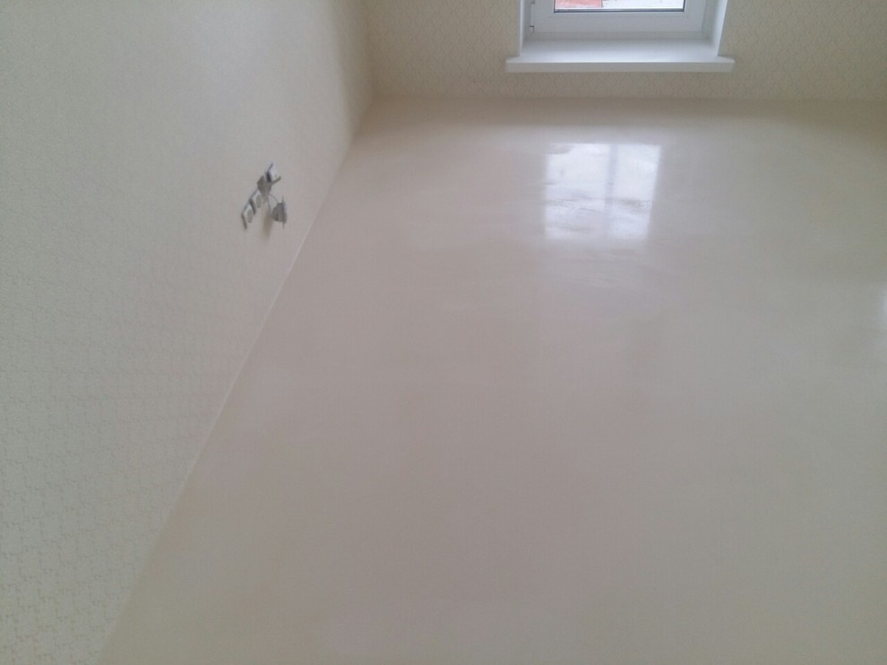 Полимерный пол в квартире.