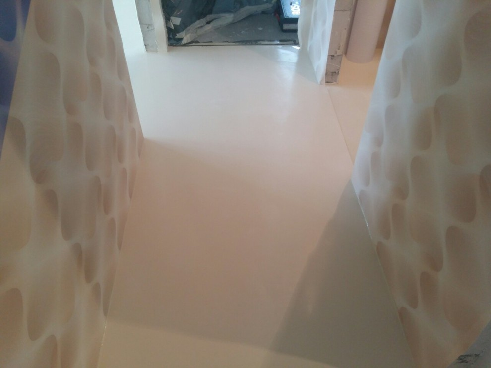 Полимерный пол в квартире.