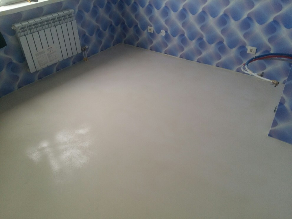 Полимерный пол в квартире.