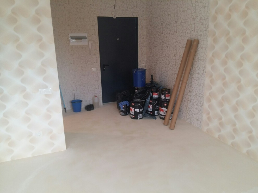 Полимерный пол в квартире.