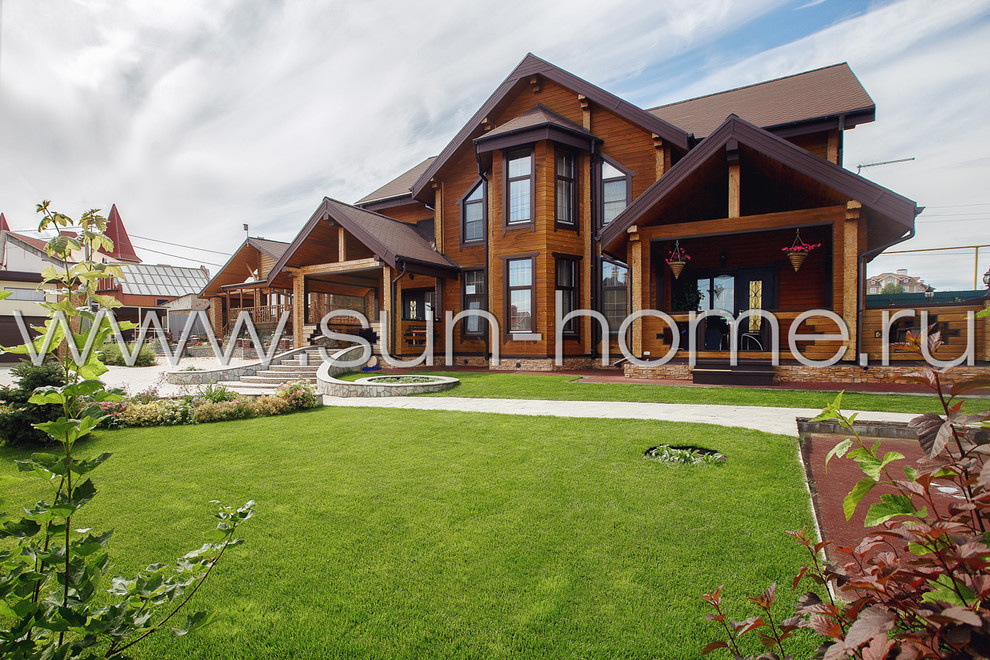 Обложка проекта: Загородный коттедж из бруса