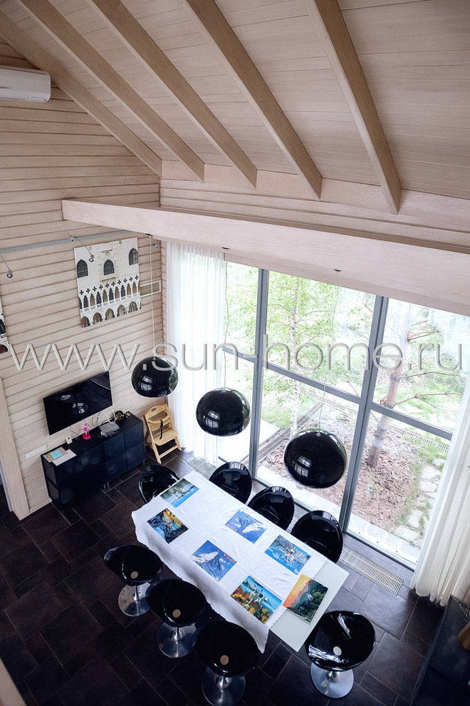 Загородный коттедж из бруса 2, 2 этаж