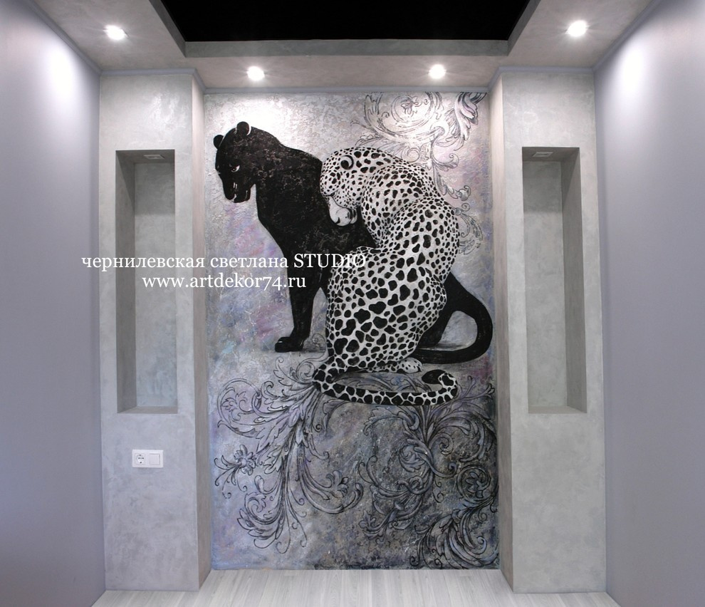 Художественная роспись стен, потолков, мебели. Фрески. Картины.