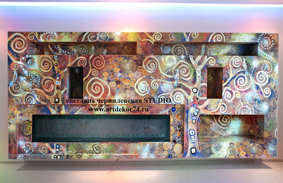 Художественная роспись стен, потолков, мебели. Фрески. Картины.