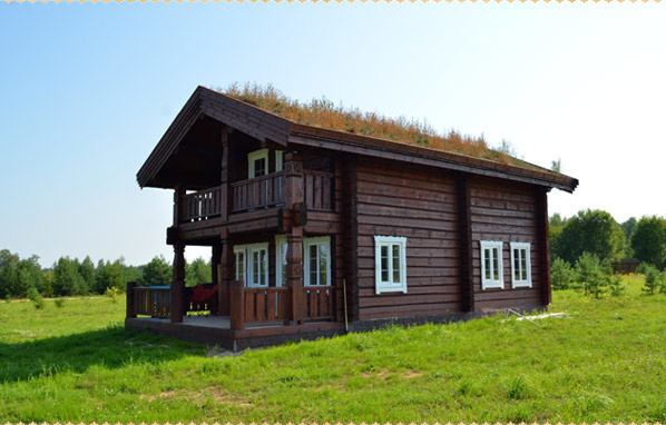 Дом из лафета