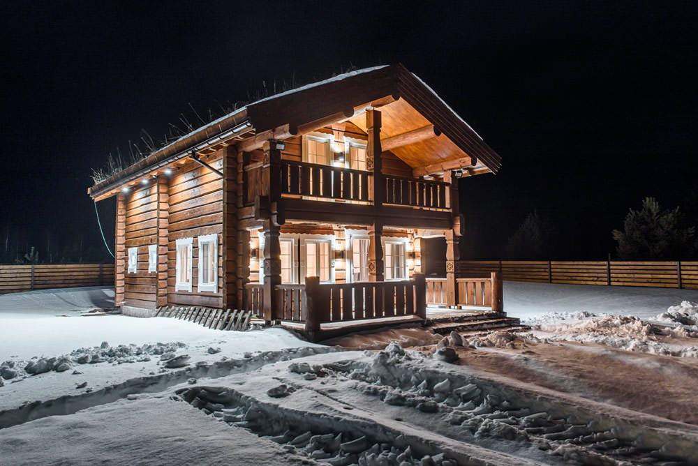 Дом из лафета