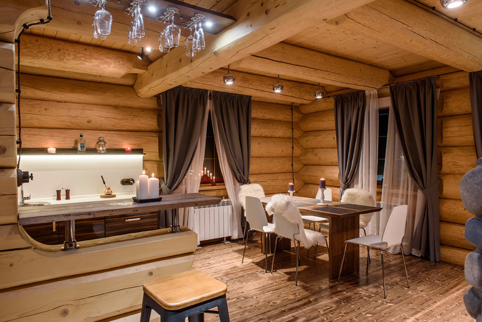 Дом из круглого бревна