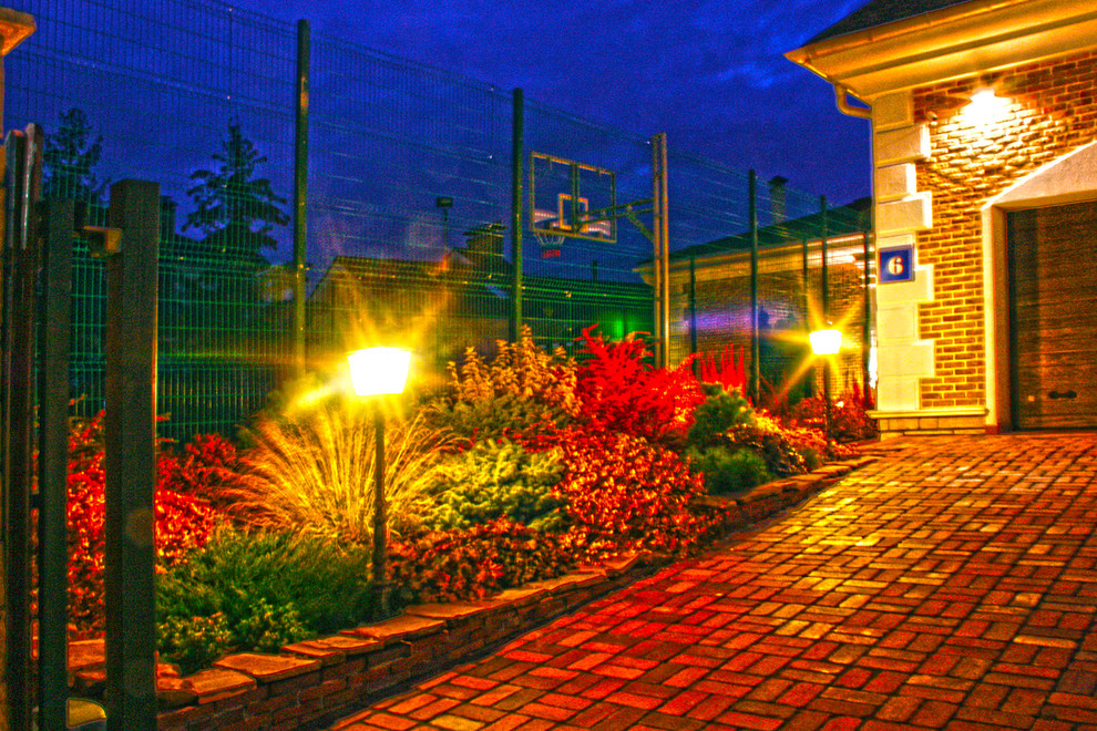 Проект участка - наружное освещение.