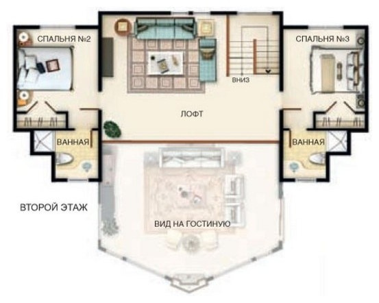 Одноэтажный каркасный дом