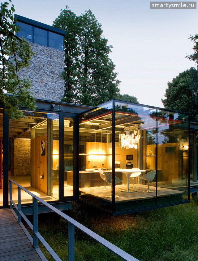 Конструкции из стекла