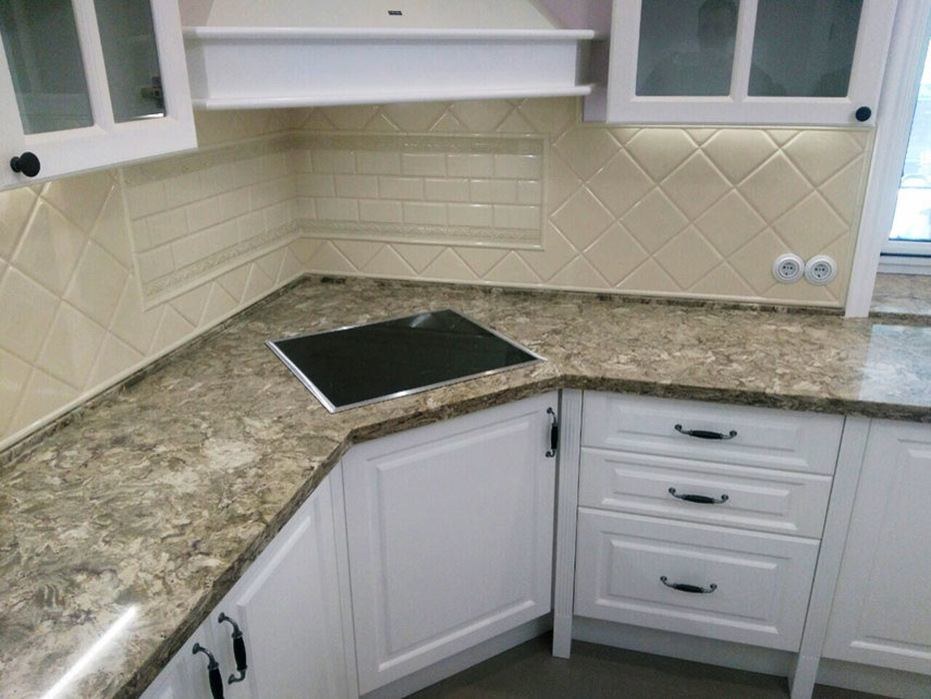 Столешница из кварца Cambria Nevern
