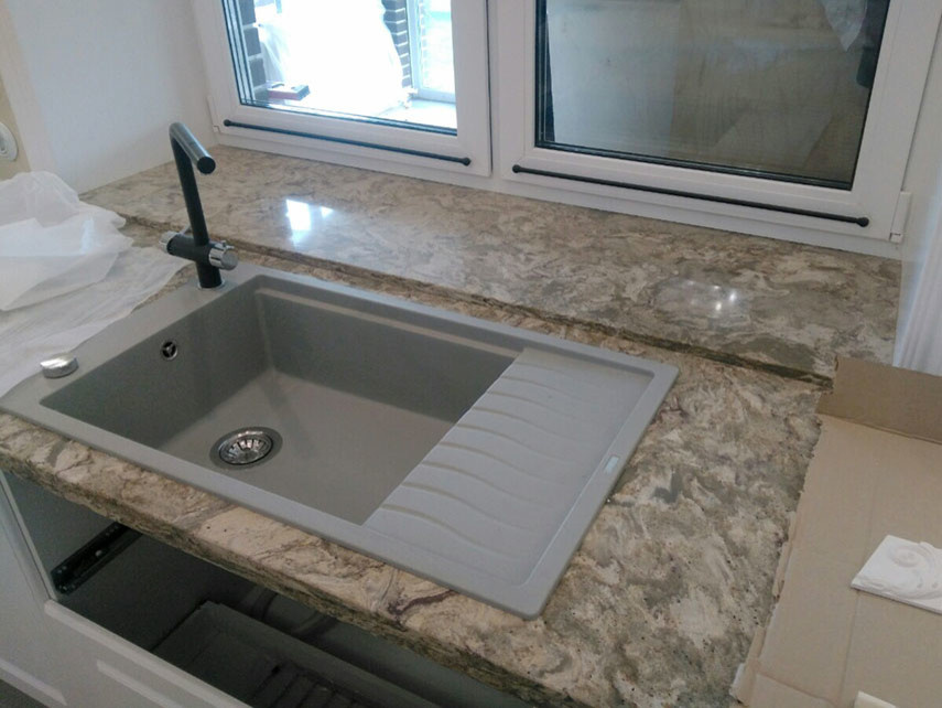 Обложка проекта: Столешница из кварца Cambria Nevern