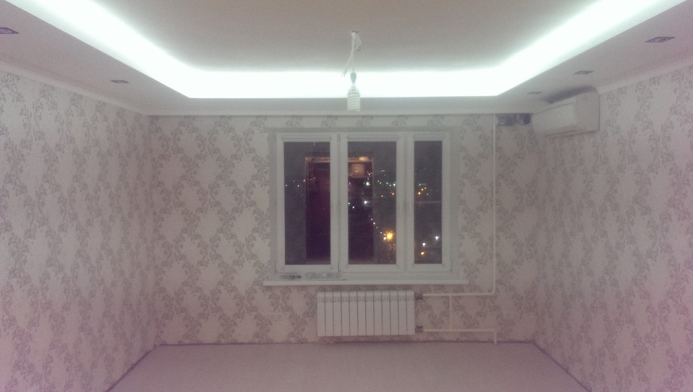 Ремонт комнаты 16м2.