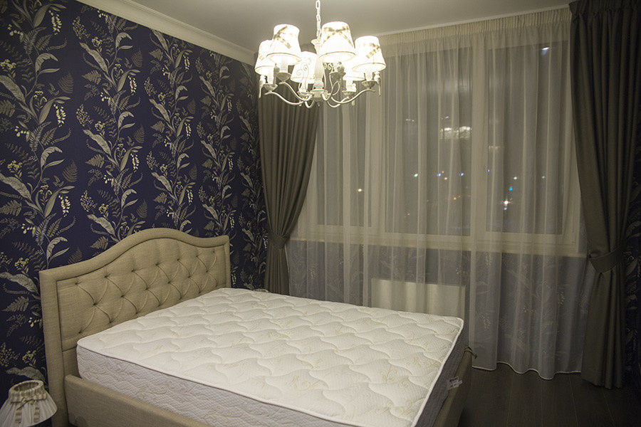 Небольшая квартира в смешанном стиле. СПб 2016.