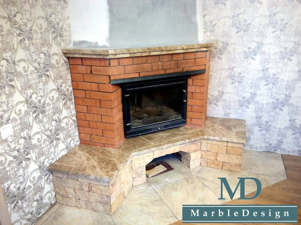 Обложка проекта: Каминные полки из мрамора