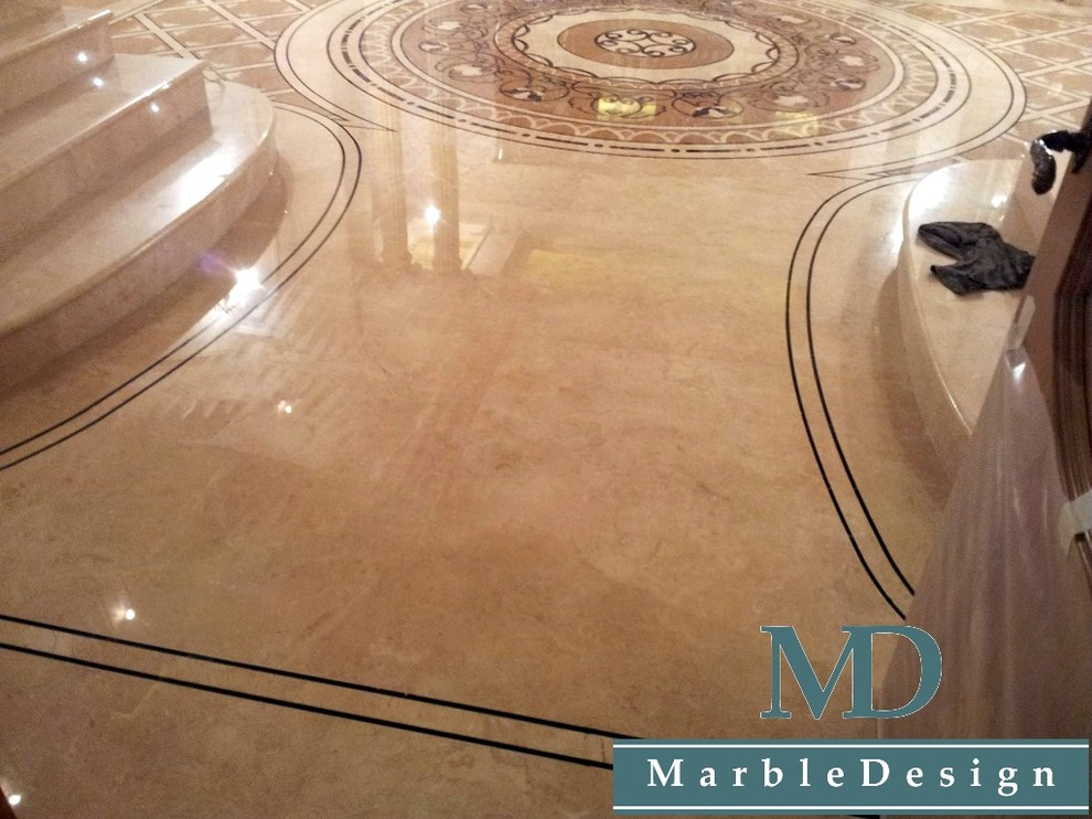 Переполировка, кристаллизация полов