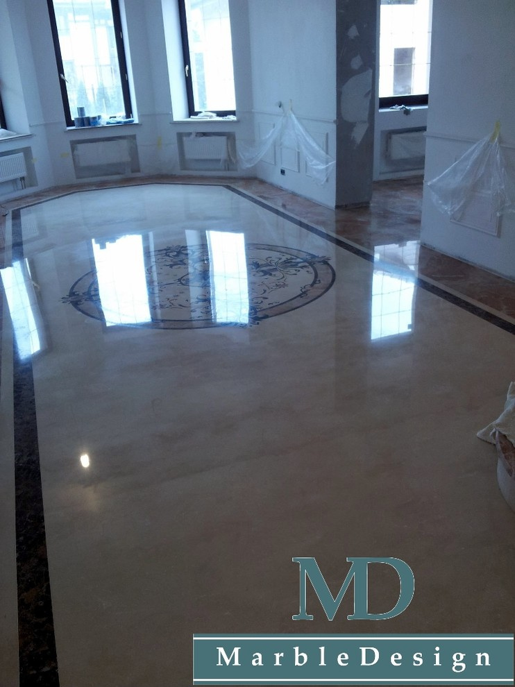 Переполировка, кристаллизация полов