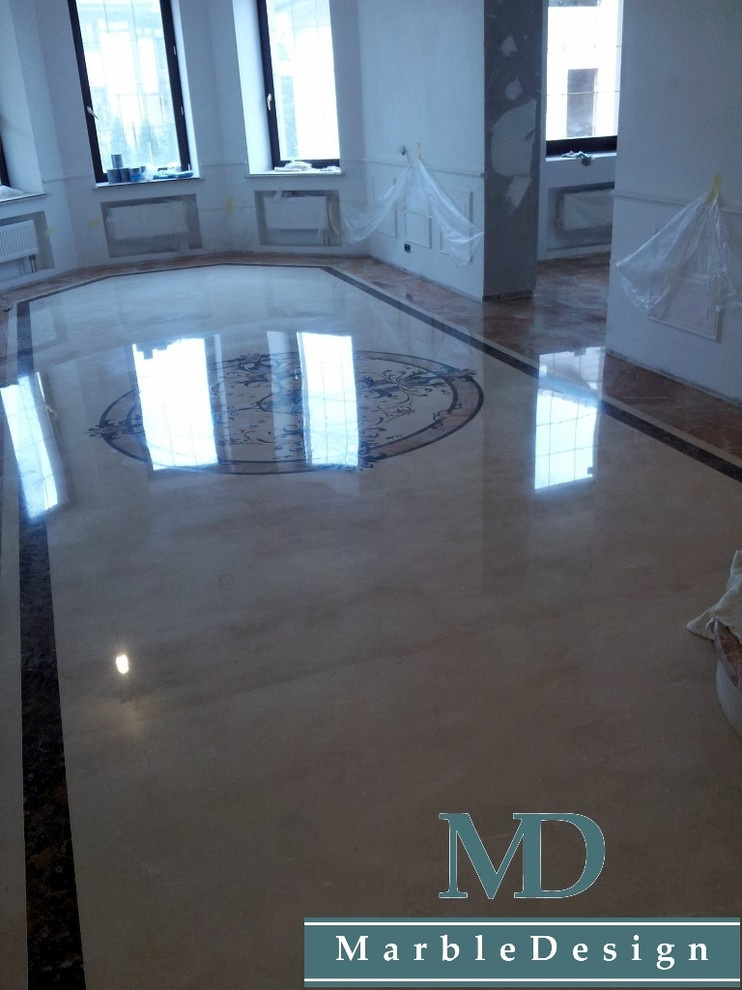 Переполировка, кристаллизация полов