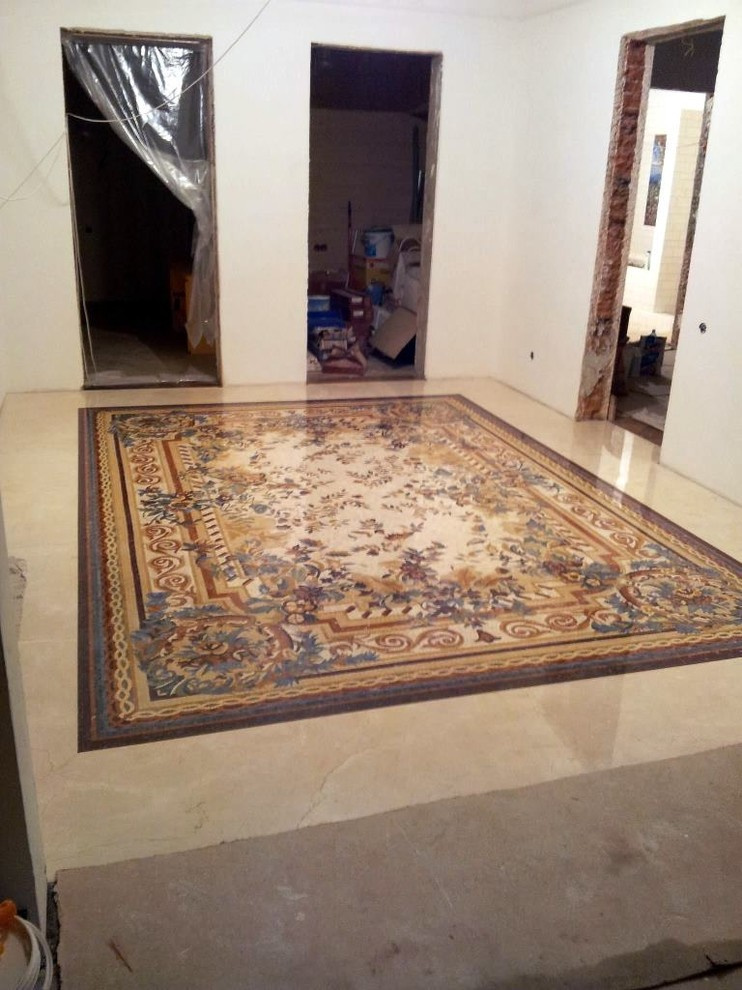 Переполировка, кристаллизация полов