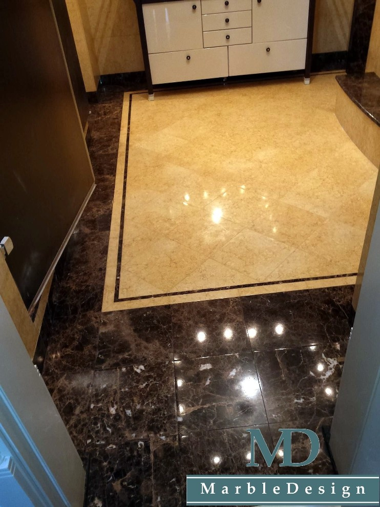 Переполировка, кристаллизация полов