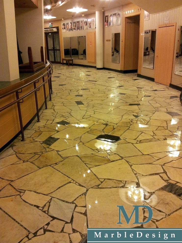 Переполировка, кристаллизация полов