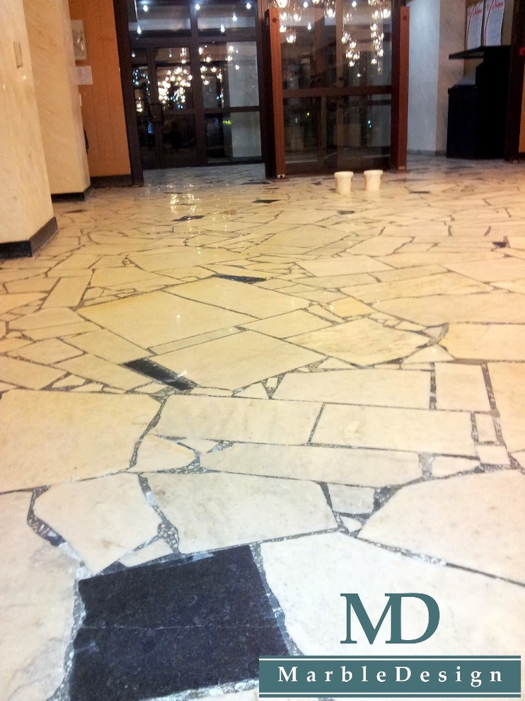 Переполировка, кристаллизация полов