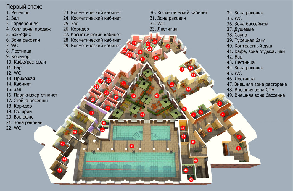 DEAUVILLE Fittness & Spa