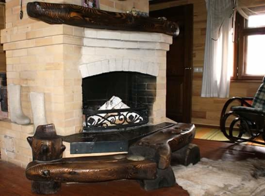 Обложка проекта: Оформление камина