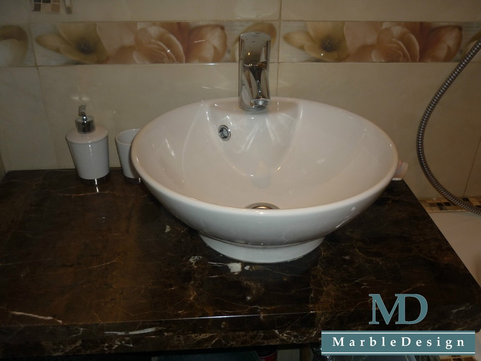 Столешницы в ванных камнатах