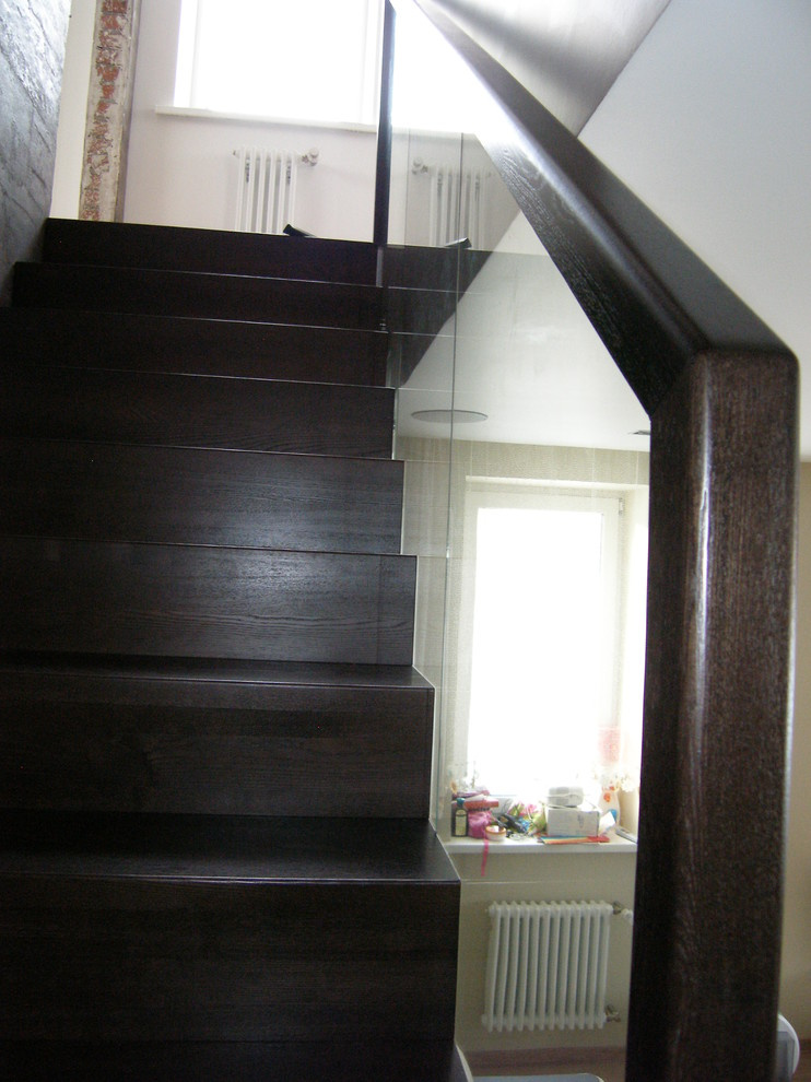 Лестницы  комбинированные на металлокаркасе