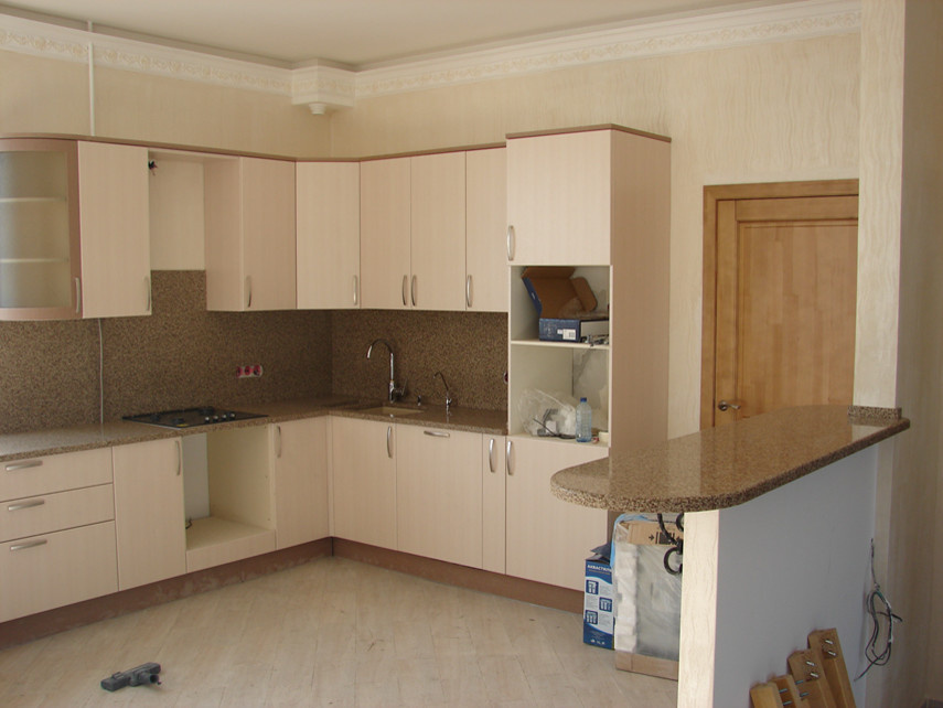 Столешница на кухню из кварца Plazastone Terra Petrosa 9120