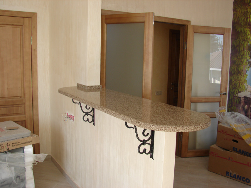Столешница на кухню из кварца Plazastone Terra Petrosa 9120