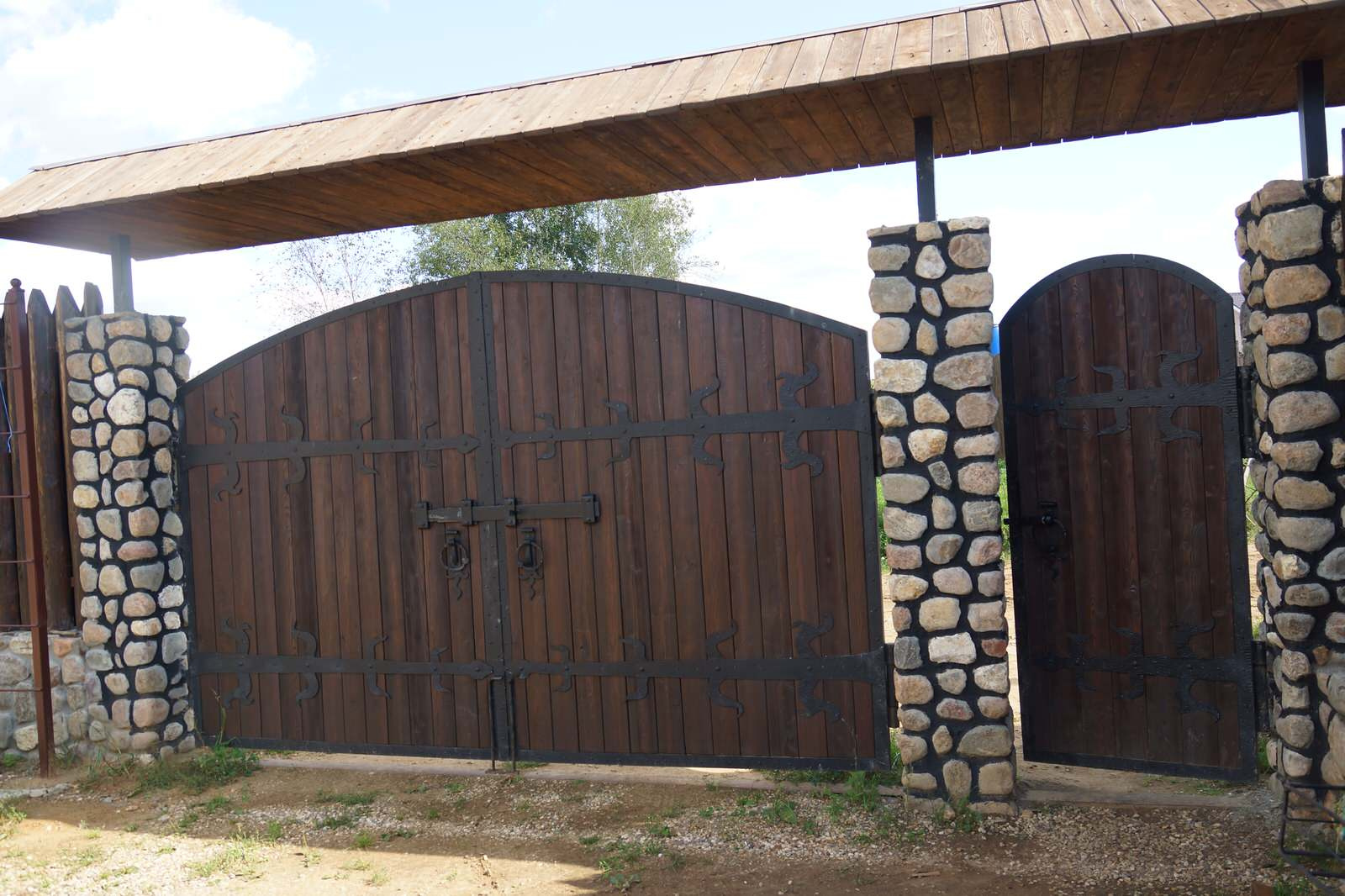 Ковка в деревне Глядово