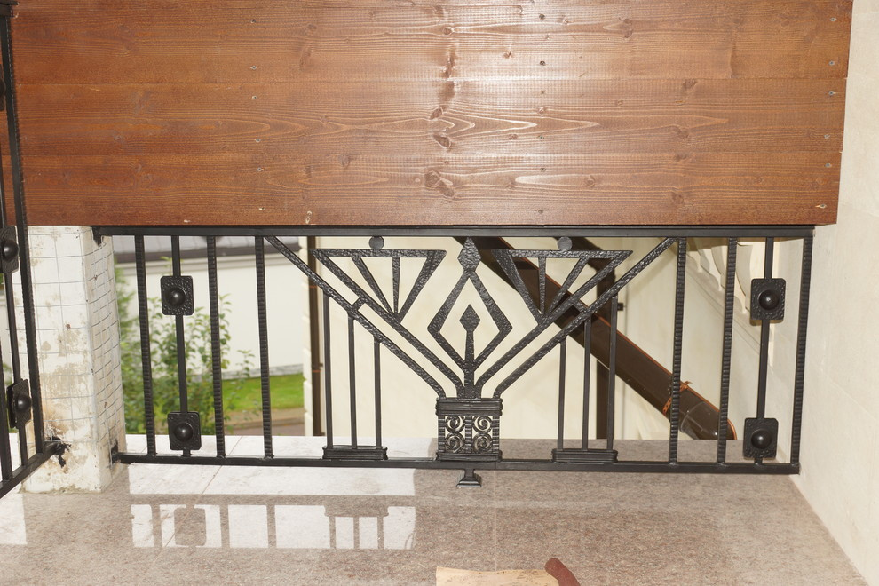 Кованные балконы в поселке Горки 2