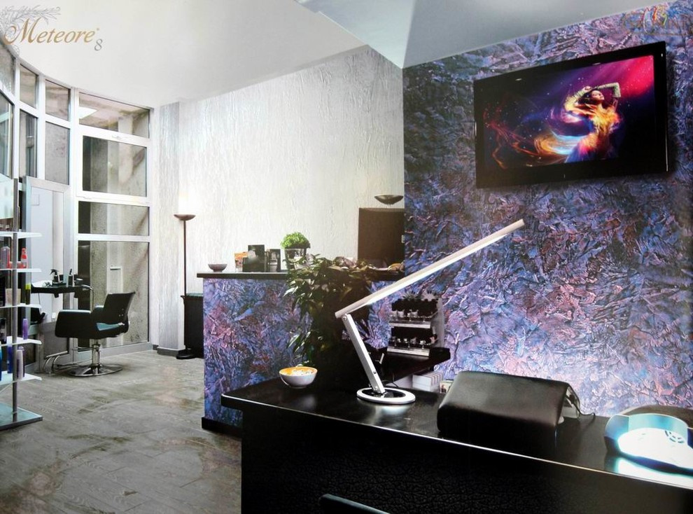 Декоративное покрытие Meteore 8 (VALPAINT Италия) в интерьере