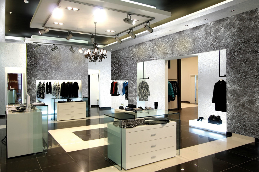 Декоративное покрытие Meteore 8 (VALPAINT Италия) в интерьере