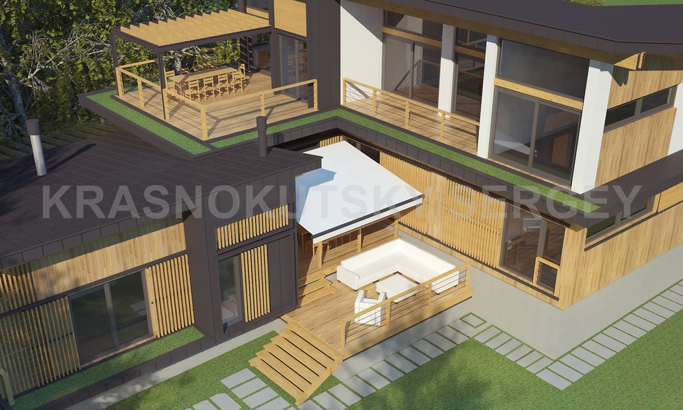 ДОМ В К.П. "НИКОЛЬСКИЕ ОЗЕРА"