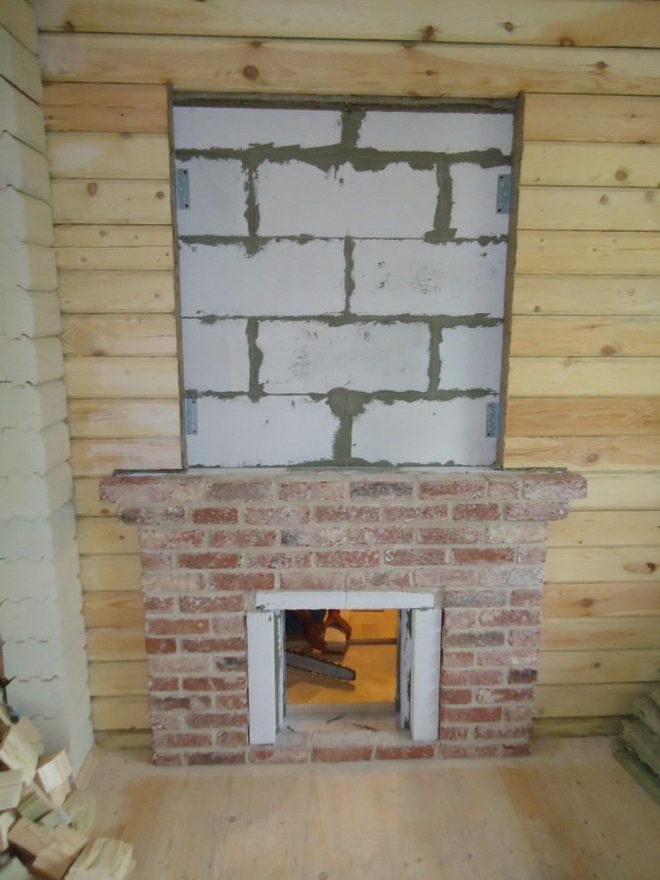 оформление портала топки