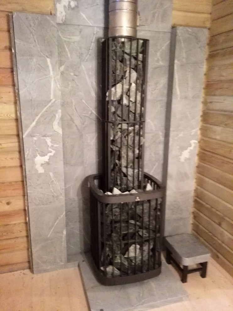 каменка в парной. Талдом. 2014г.