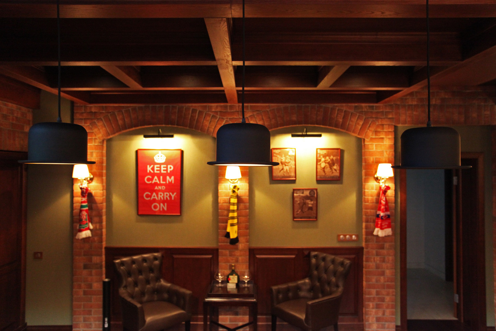 Интерьер дома в Подмосковье, поселок Деденево