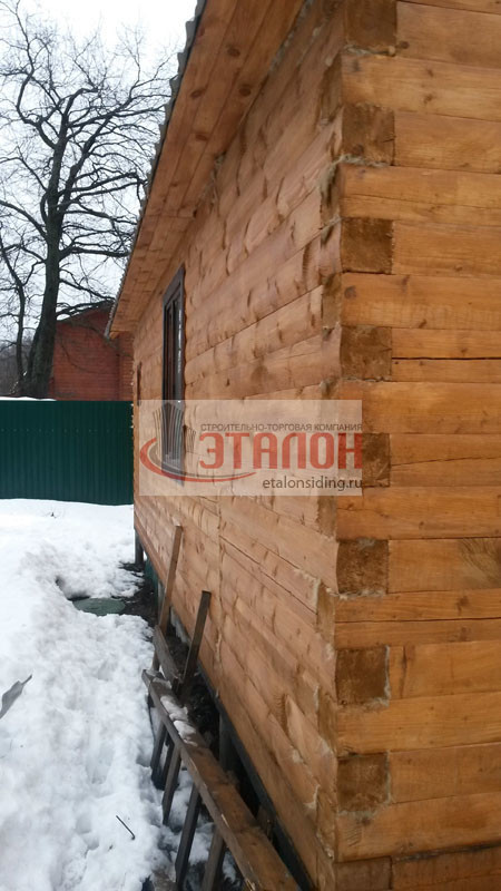 пос. Песочное - монтаж сайдинга