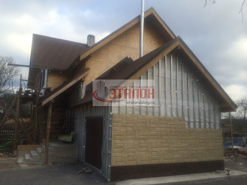 г. Приозерск - монтаж фасадных панелей
