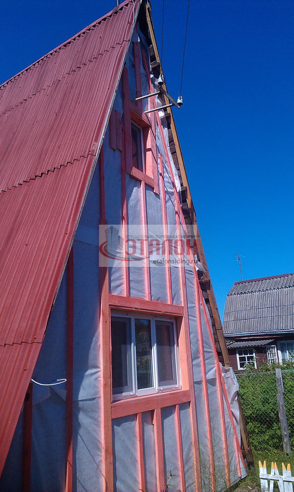 г. Волхов - монтаж сайдинга с утеплением