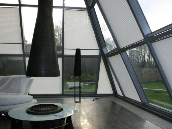 Оформление окон с помощью жалюзи-плиссе