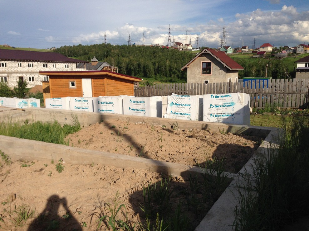 Строительство дома в п. Солонцы г. Красноярск