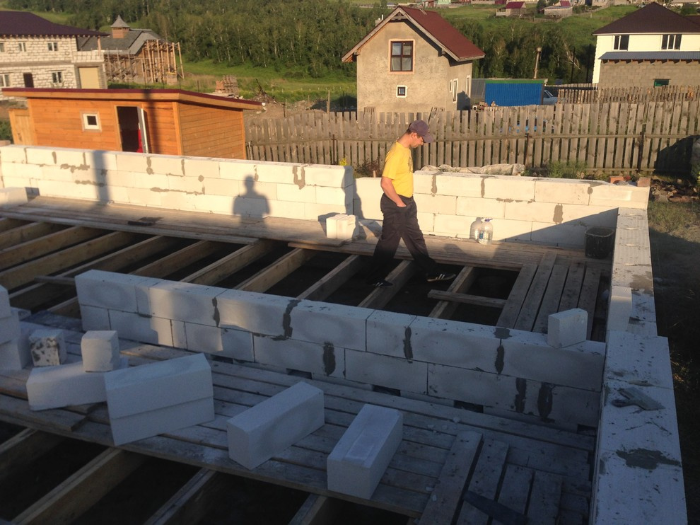 Строительство дома в п. Солонцы г. Красноярск